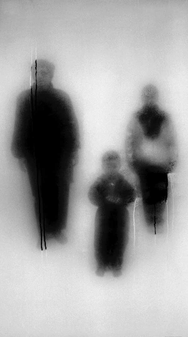 John Batho Esantys ir nesantys : présents et absents - photographie