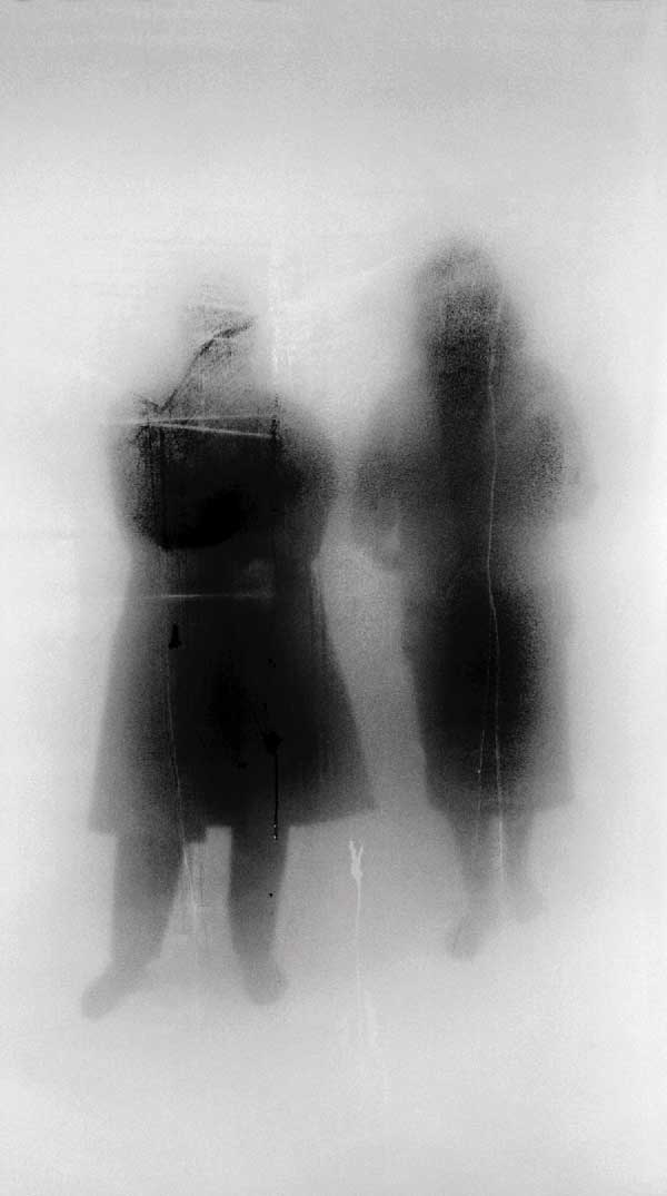 John Batho Esantys ir nesantys : présents et absents - photographie