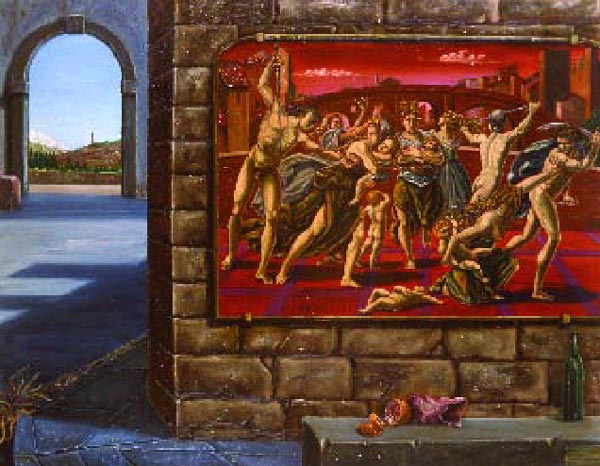 Sergio Birga, La porte au massacre des innocents, 1986.